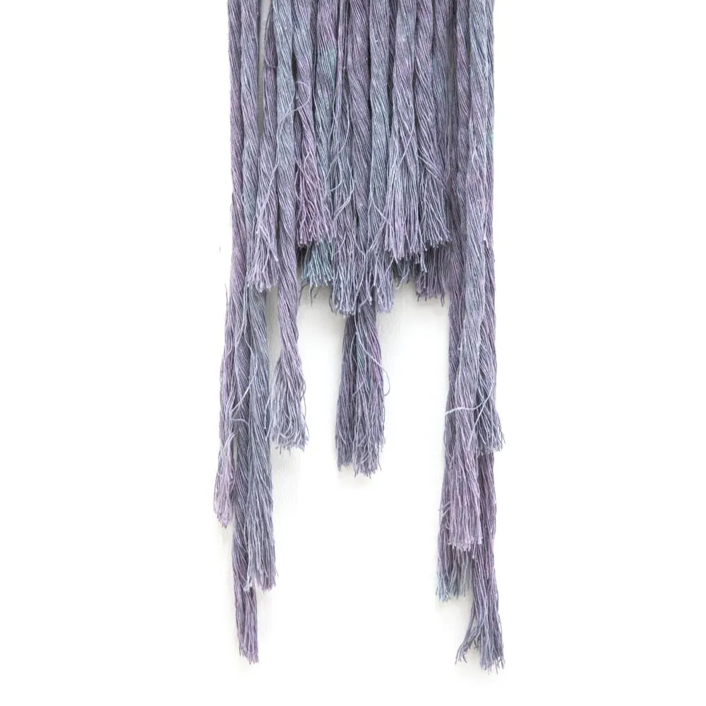 1030 (A D) Purple Long Hanging Macrame