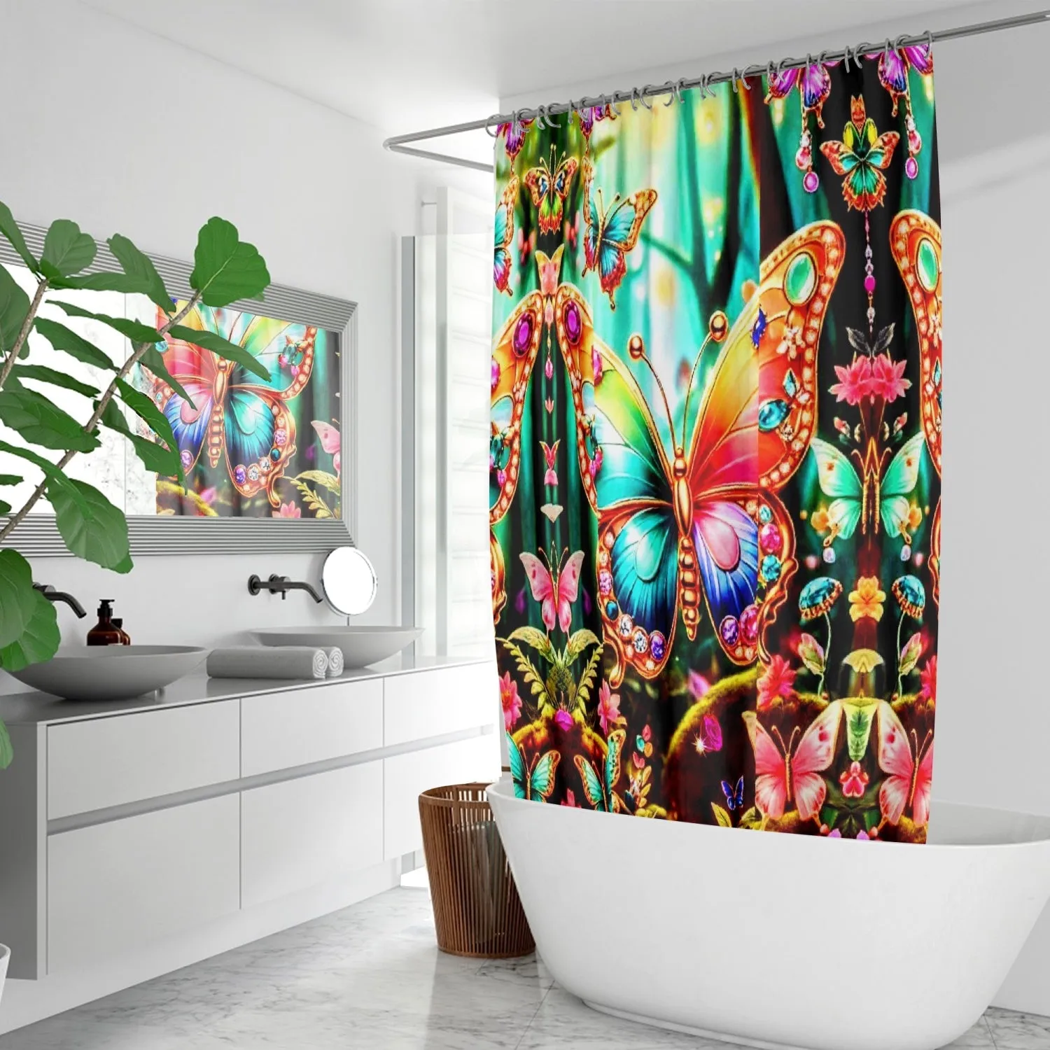 171. Quick-drying Shower Curtain