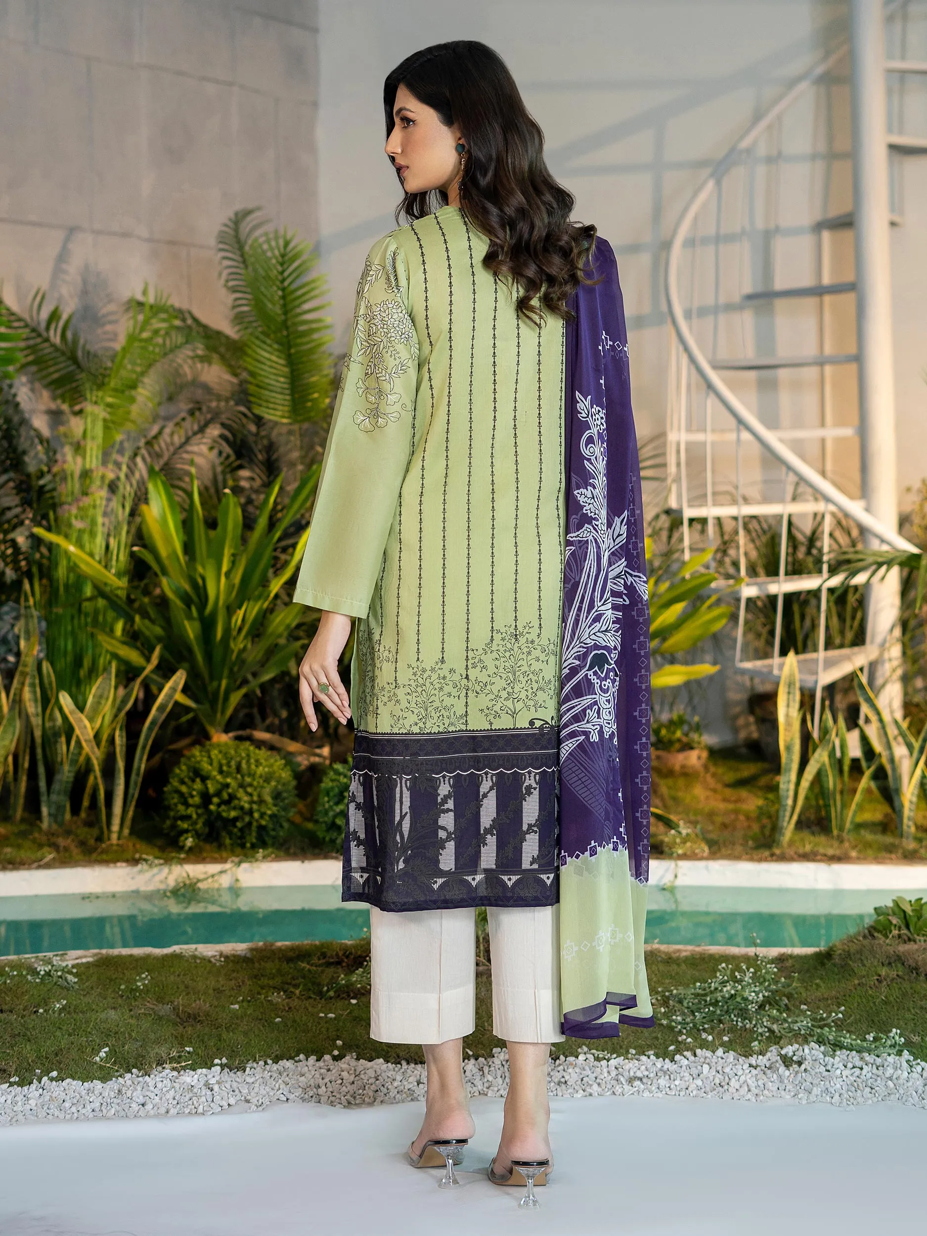 2 Piece Embroidered Lawn Suit