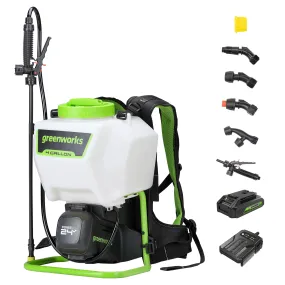 24V Cordless Battery Backpack Sprayer w/ 2.0Ah Battery & Charger