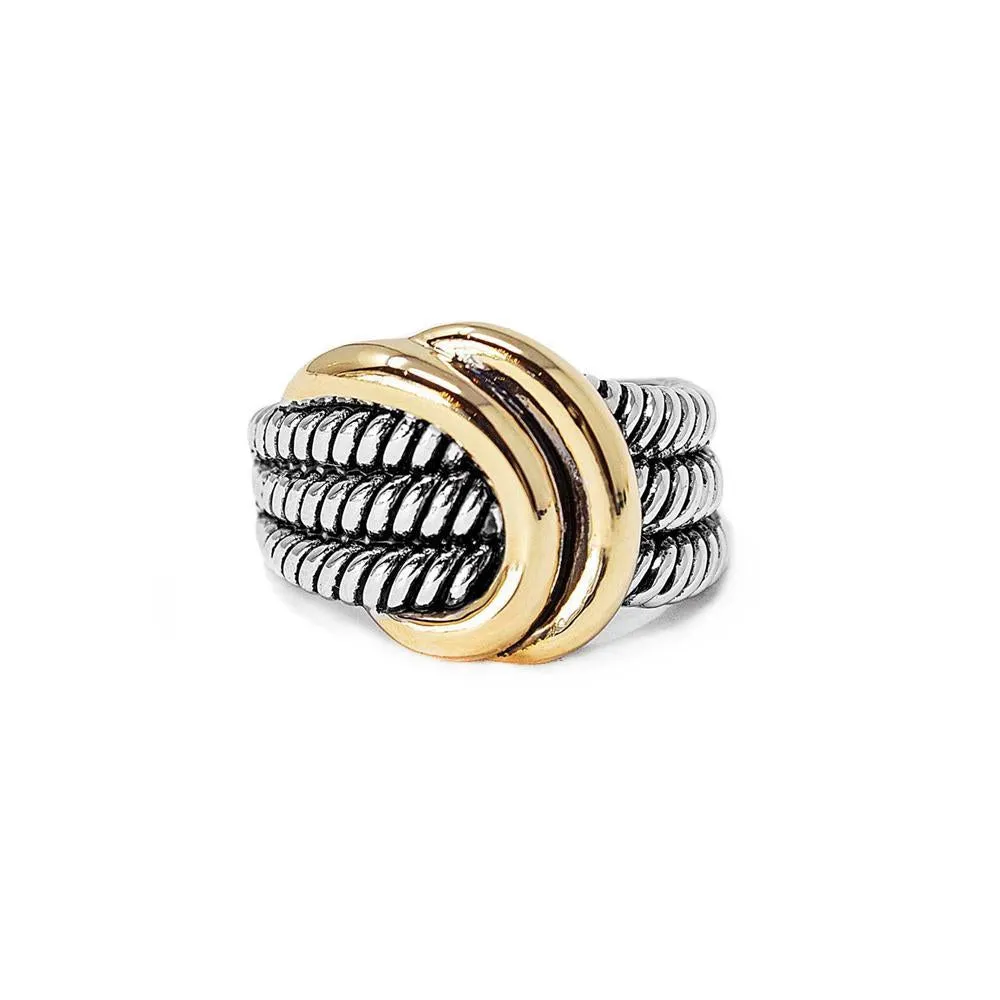 2Tone Cable Buckle Ring