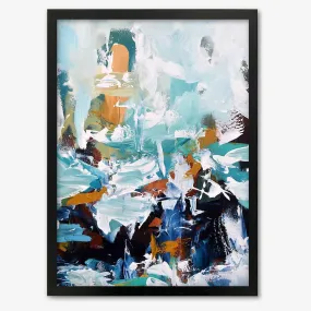 Abstract 253 Framed Art