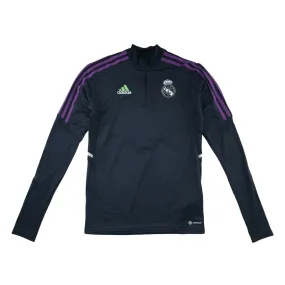 Adidas Real Madrid sports sweater adult size XS black and purple training top