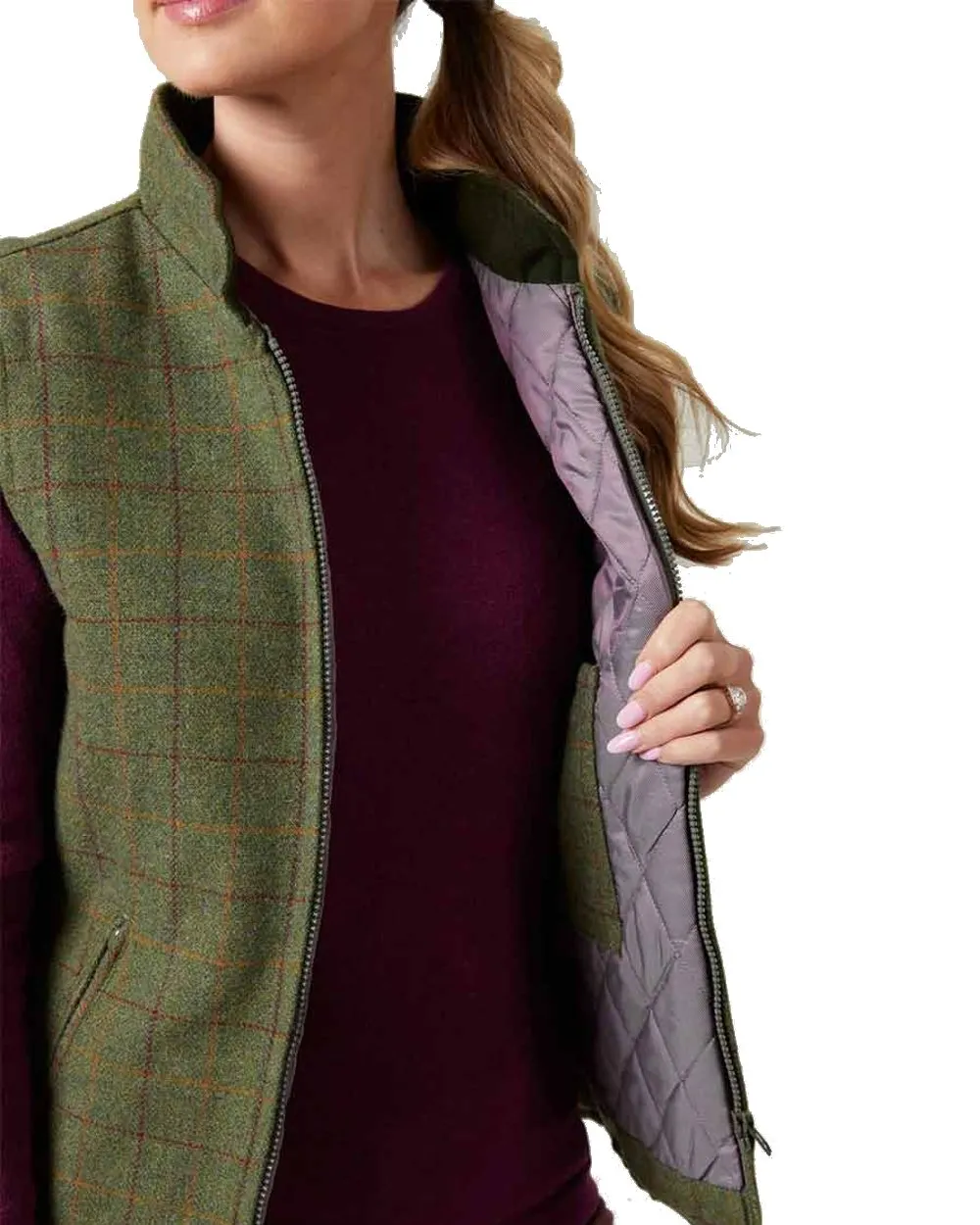 Alan Paine Rutland Womens Tweed Gilet