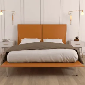 Anakela Genuine Leather Bed Frame by Chattel