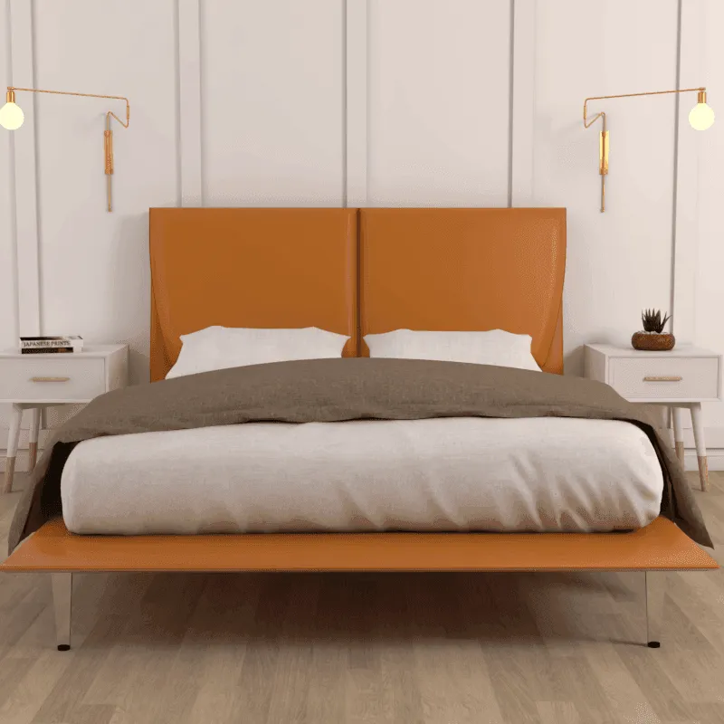 Anakela Genuine Leather Bed Frame by Chattel