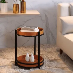 Artemis Side Table in Orange