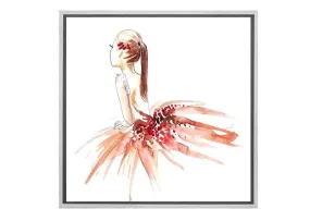 Ballerina Apricot | Canvas Wall Art Decor