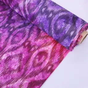 Batik Cotton - Pink and Purple - DiamondsBatik Cotton - Pink and Purple - Diamonds