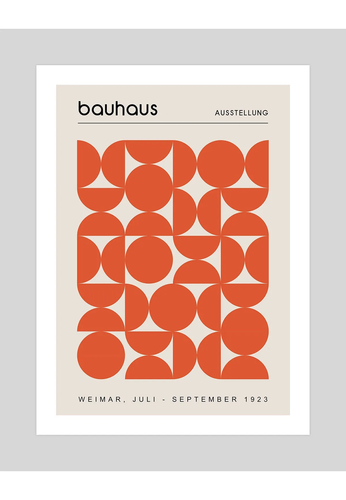 Bauhaus Ausstellung Circular Study