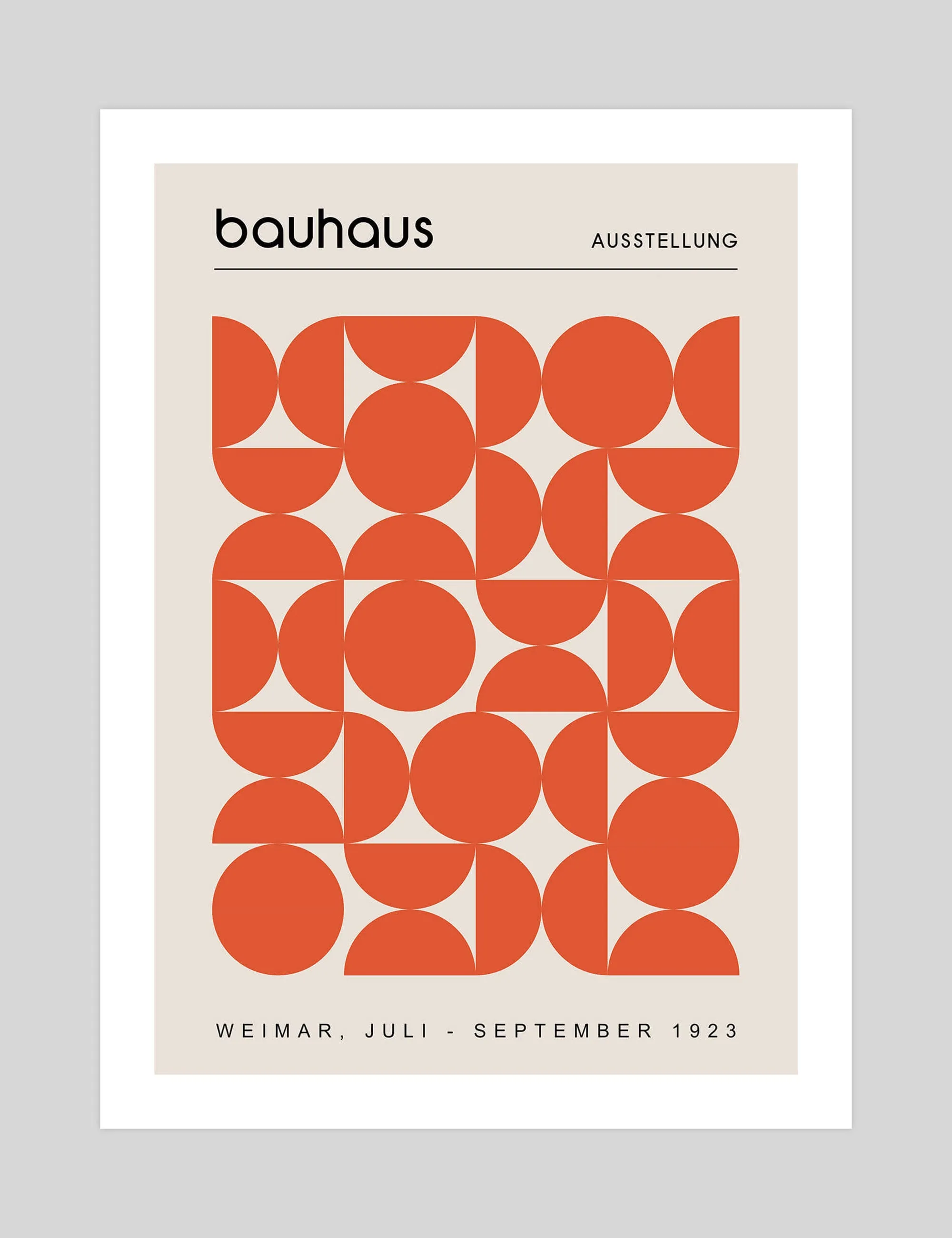 Bauhaus Ausstellung Circular Study