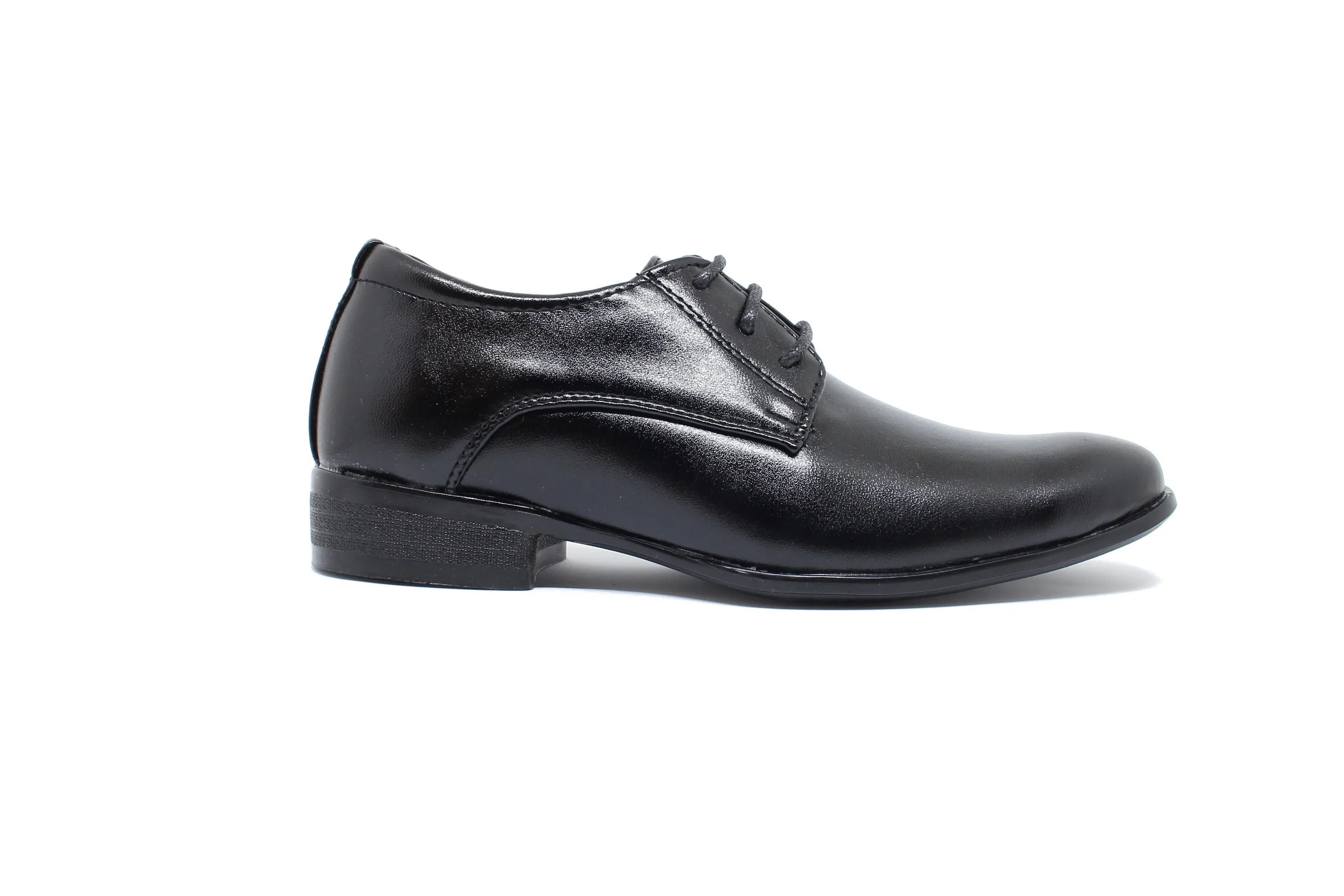 Berlin Derby Shoes - Matte Black