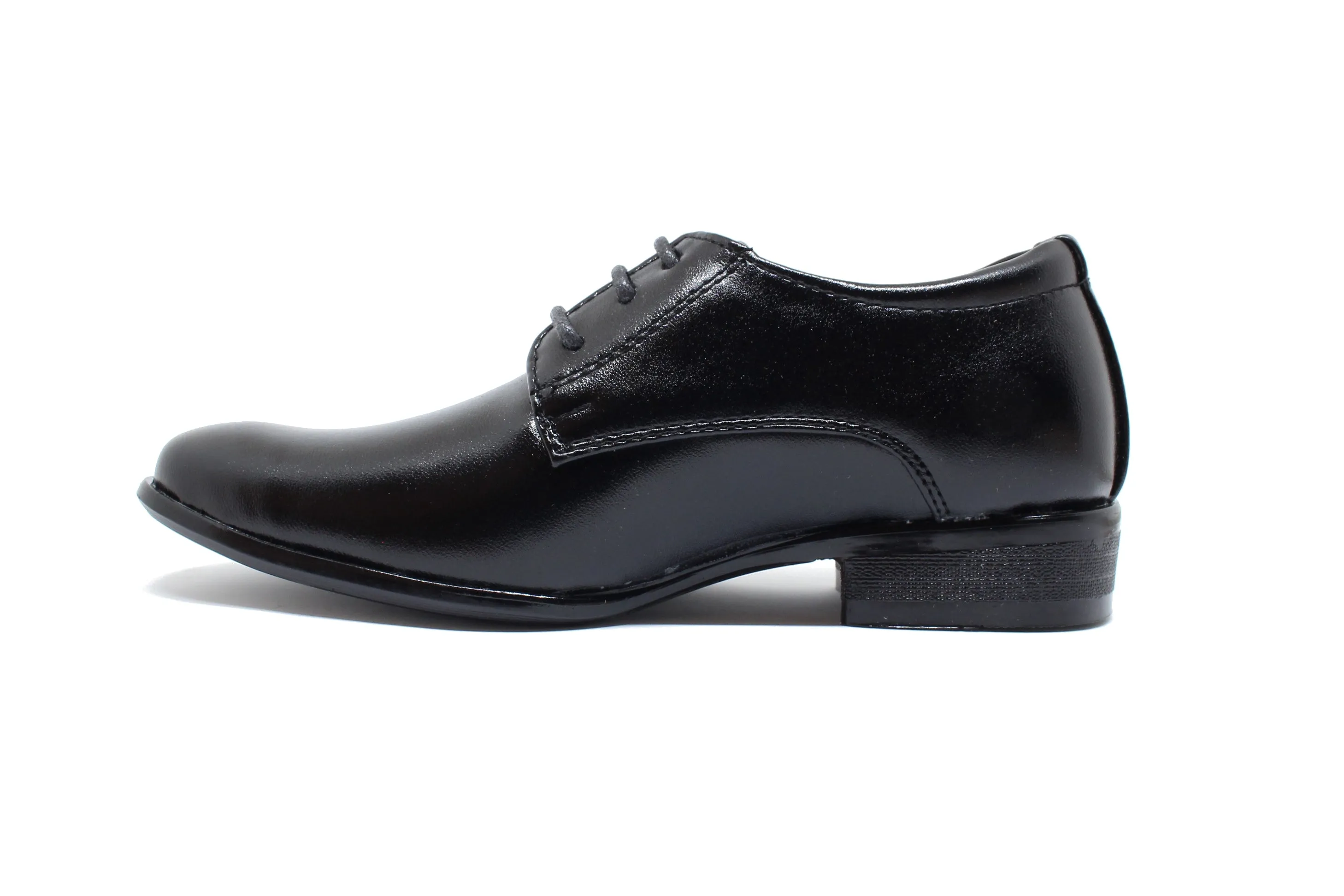 Berlin Derby Shoes - Matte Black