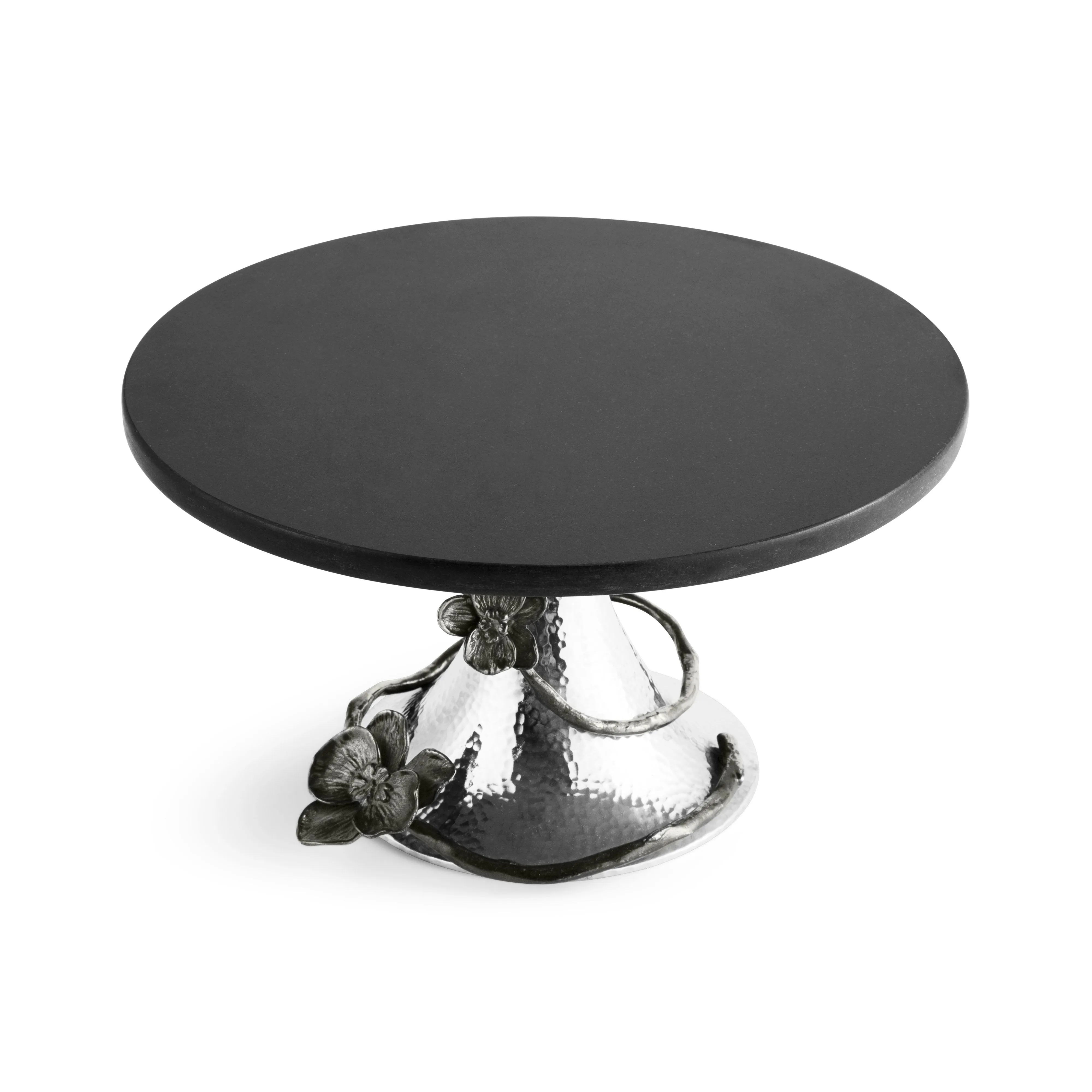 Black Orchid Cake Stand