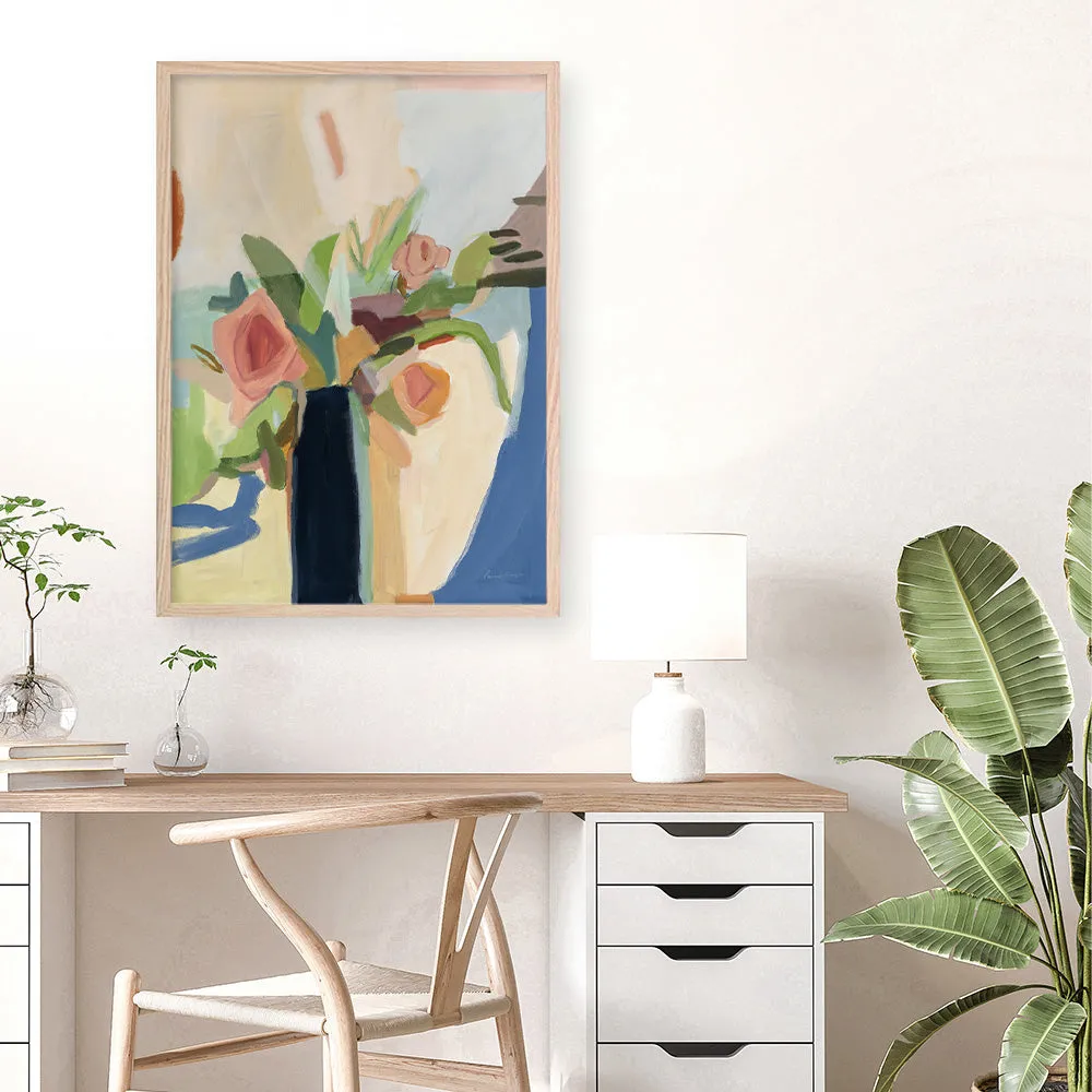 Black Vase Art Print