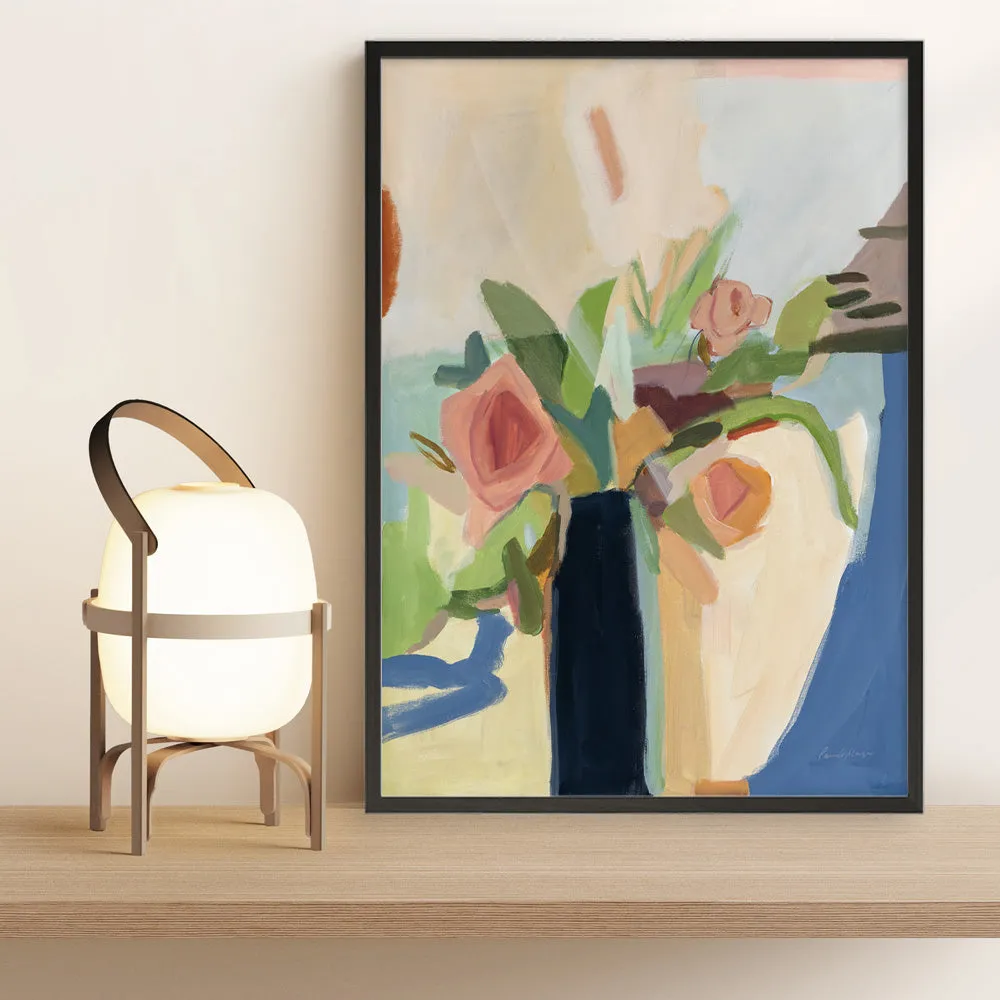 Black Vase Art Print