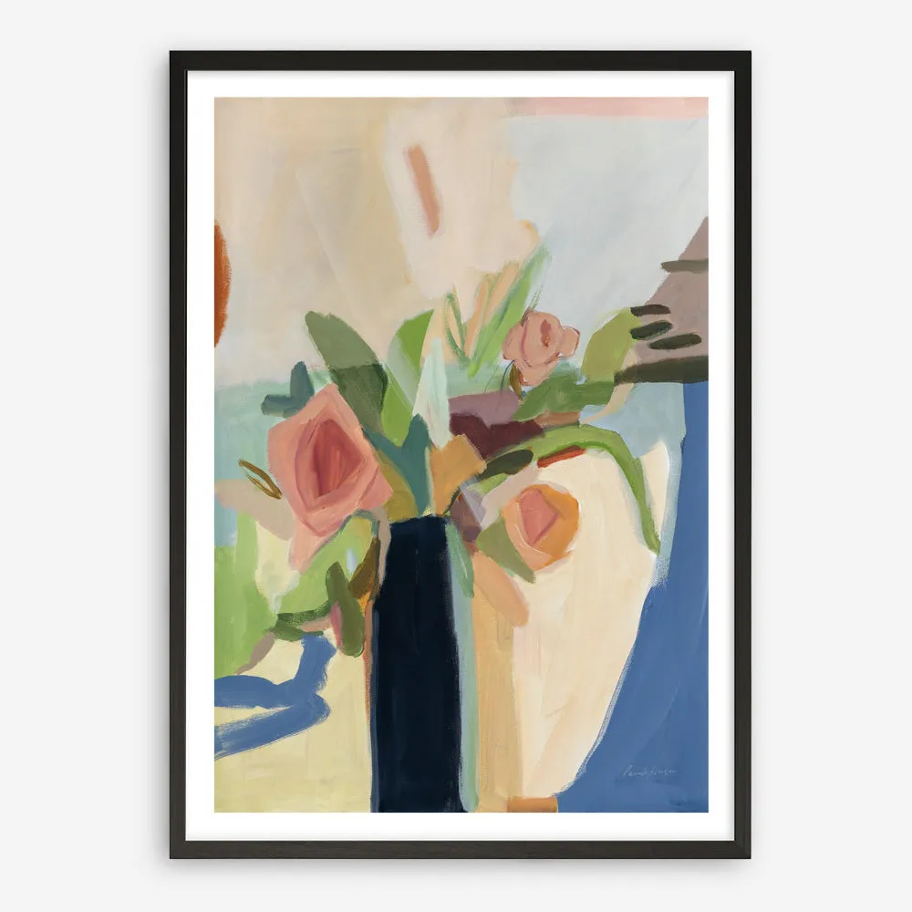 Black Vase Art Print