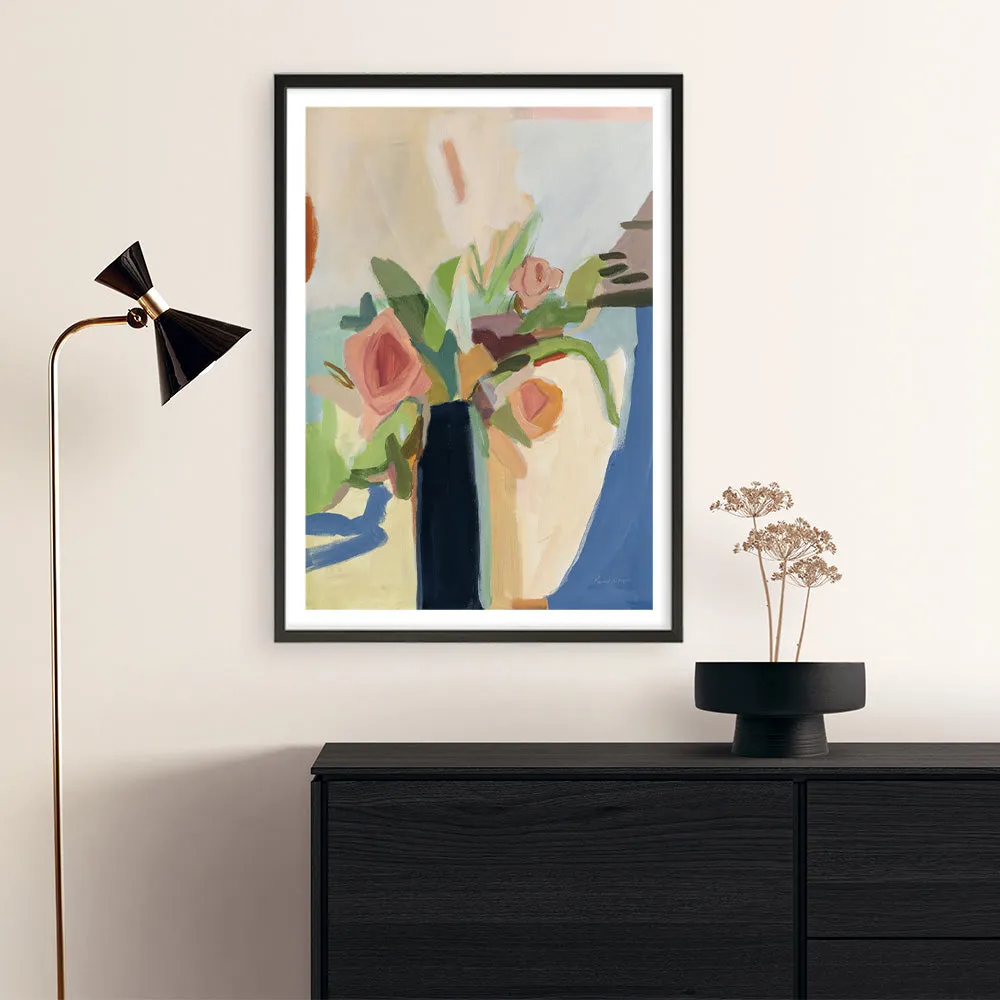 Black Vase Art Print