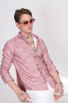 Bloom Pink Printed Shirt