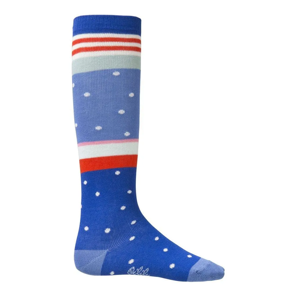 Blue Mercredi Socks