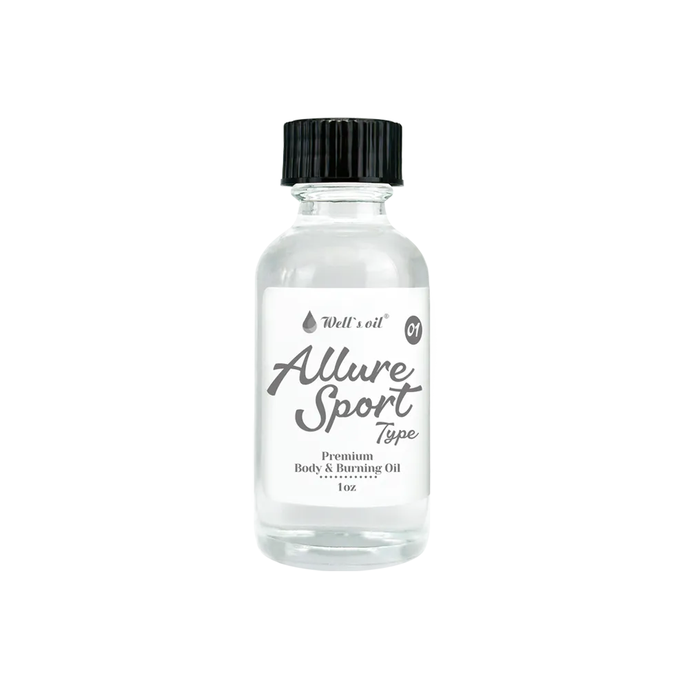 Body & Burning Oil (Inspired by Allure Sport) - 1 fl.oz.