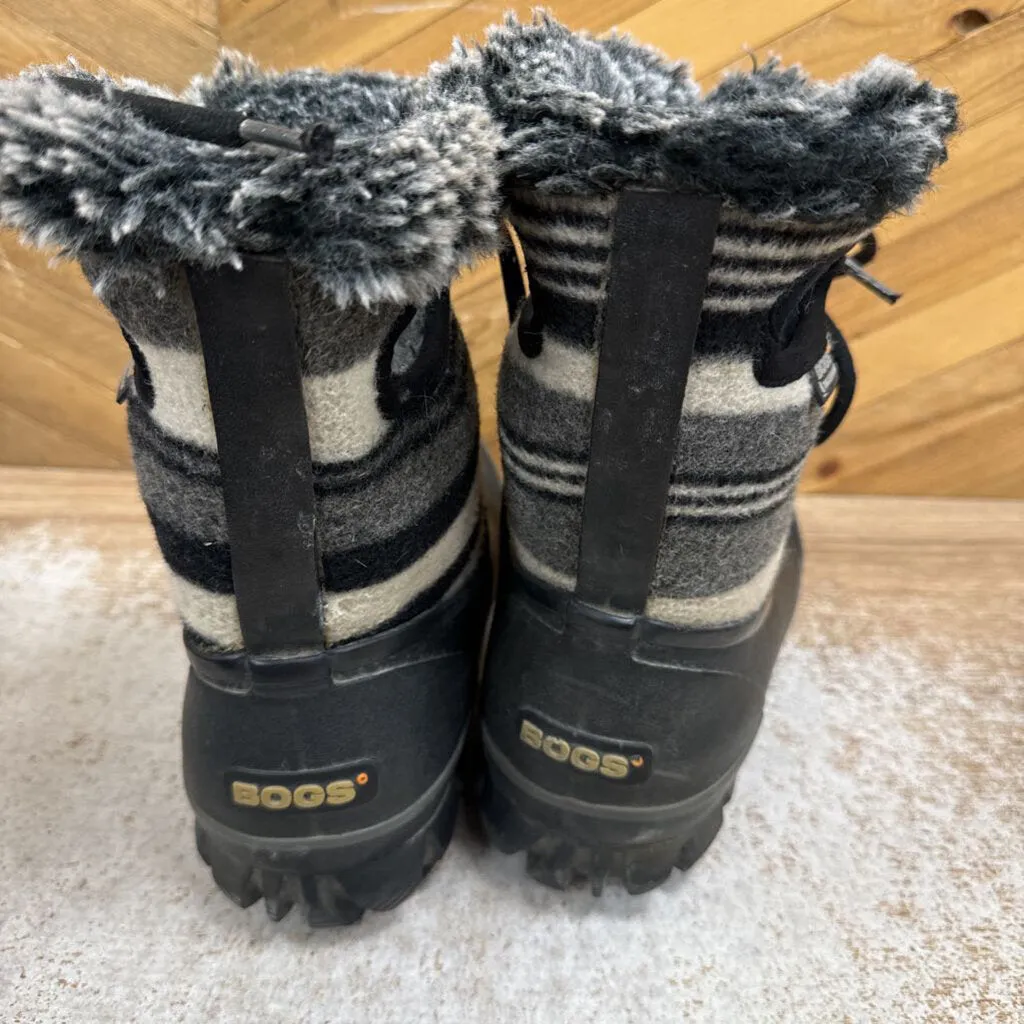 Bogs- arcata boot- MSRP $ 125: Black Grey -women-8