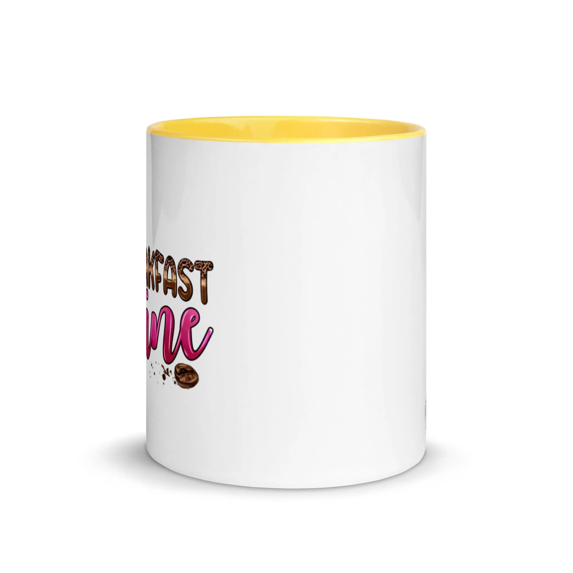 Breakfast Wine Mug with Color Inside