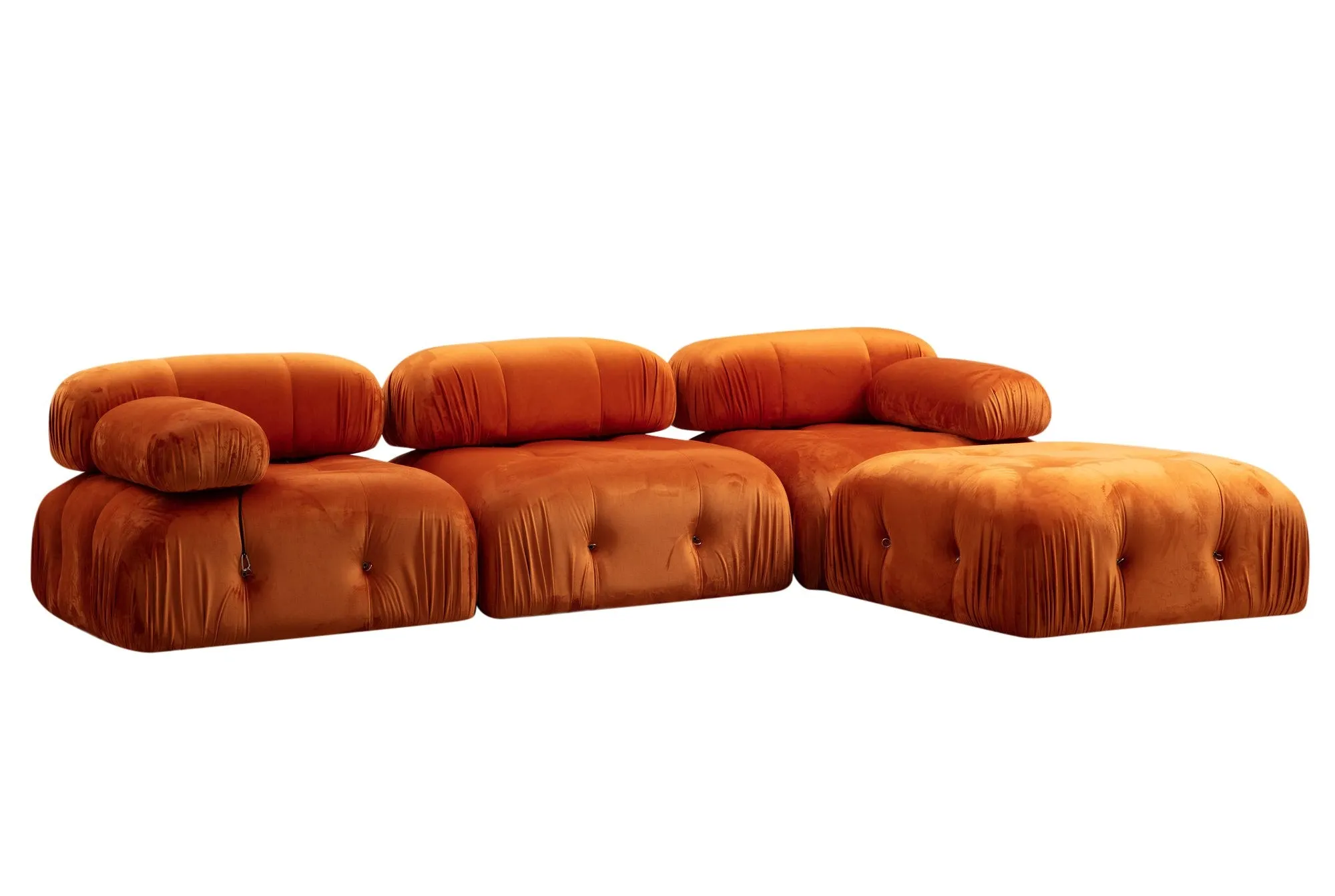 Bubble Corner ( L1-O1-1R -Puf) - Orange