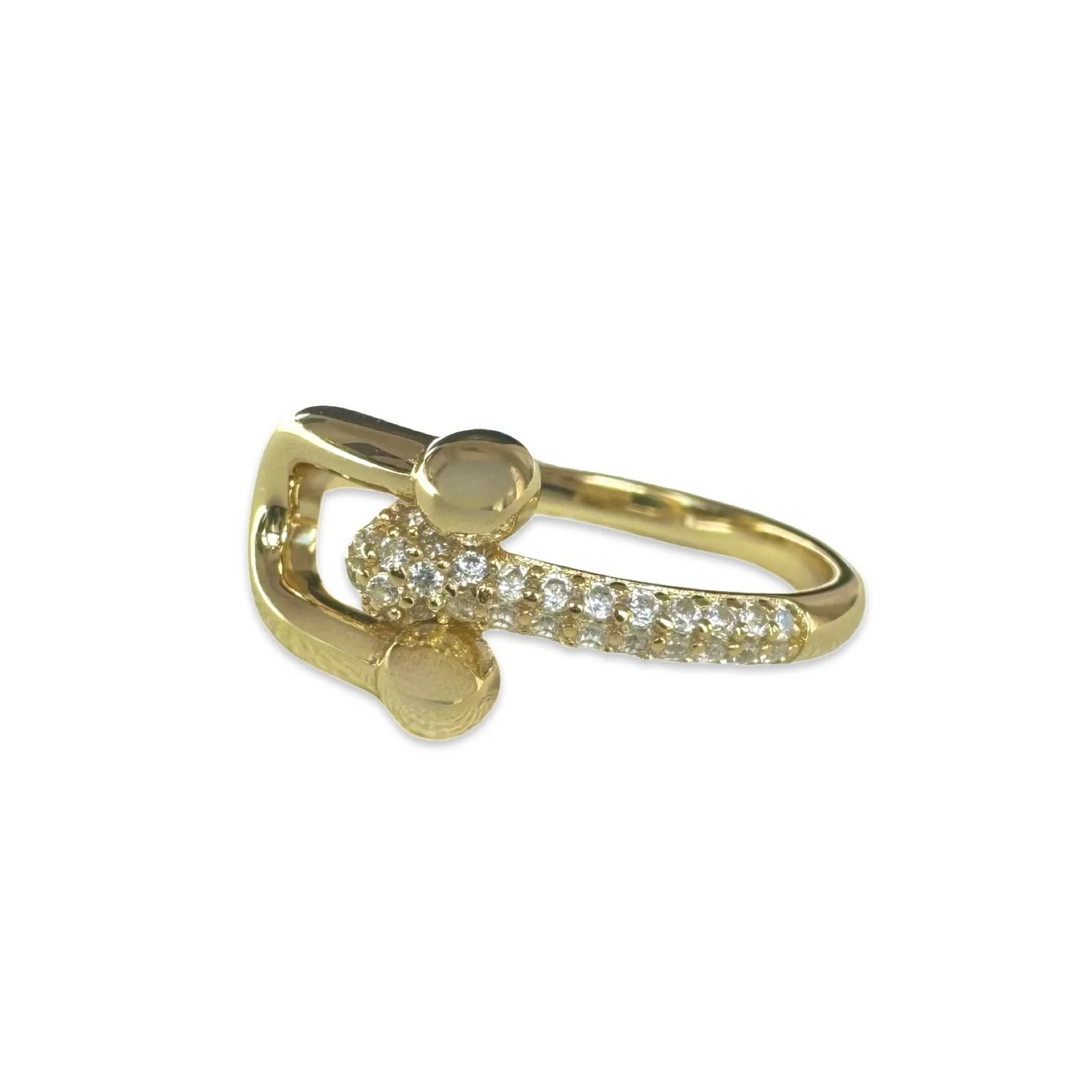 Buckle Sparkle Ring