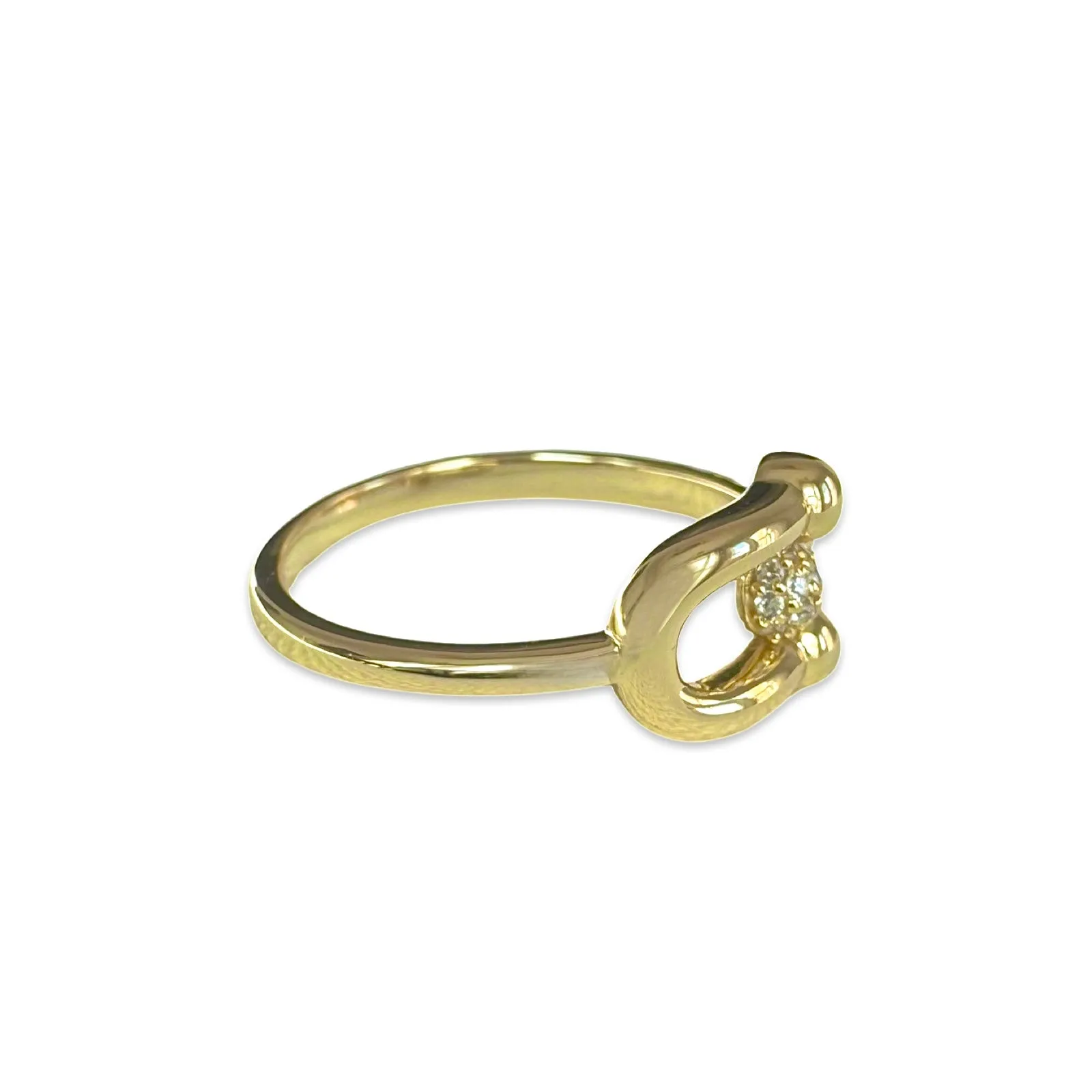 Buckle Sparkle Ring