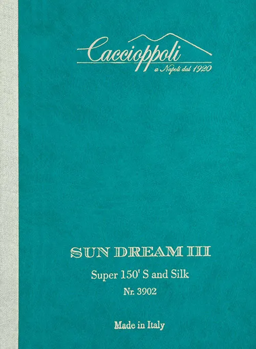 Caccioppoli Sun Dream Garcie Bottle Blue Wool Silk Pants