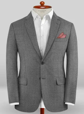 Caccioppoli Sun Dream Gray Wool Silk Jacket