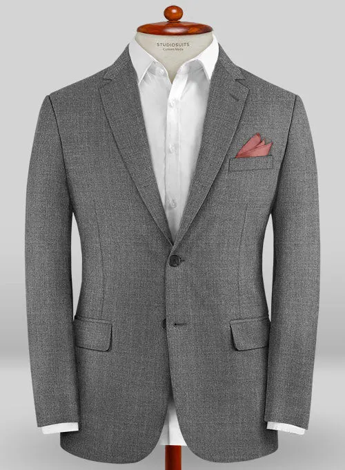 Caccioppoli Sun Dream Gray Wool Silk Jacket