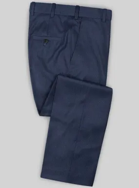 Caccioppoli Sun Dream Namuti Blue Wool Silk Pants