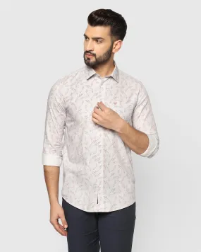 Casual Grey Printed Shirt - Tipsy