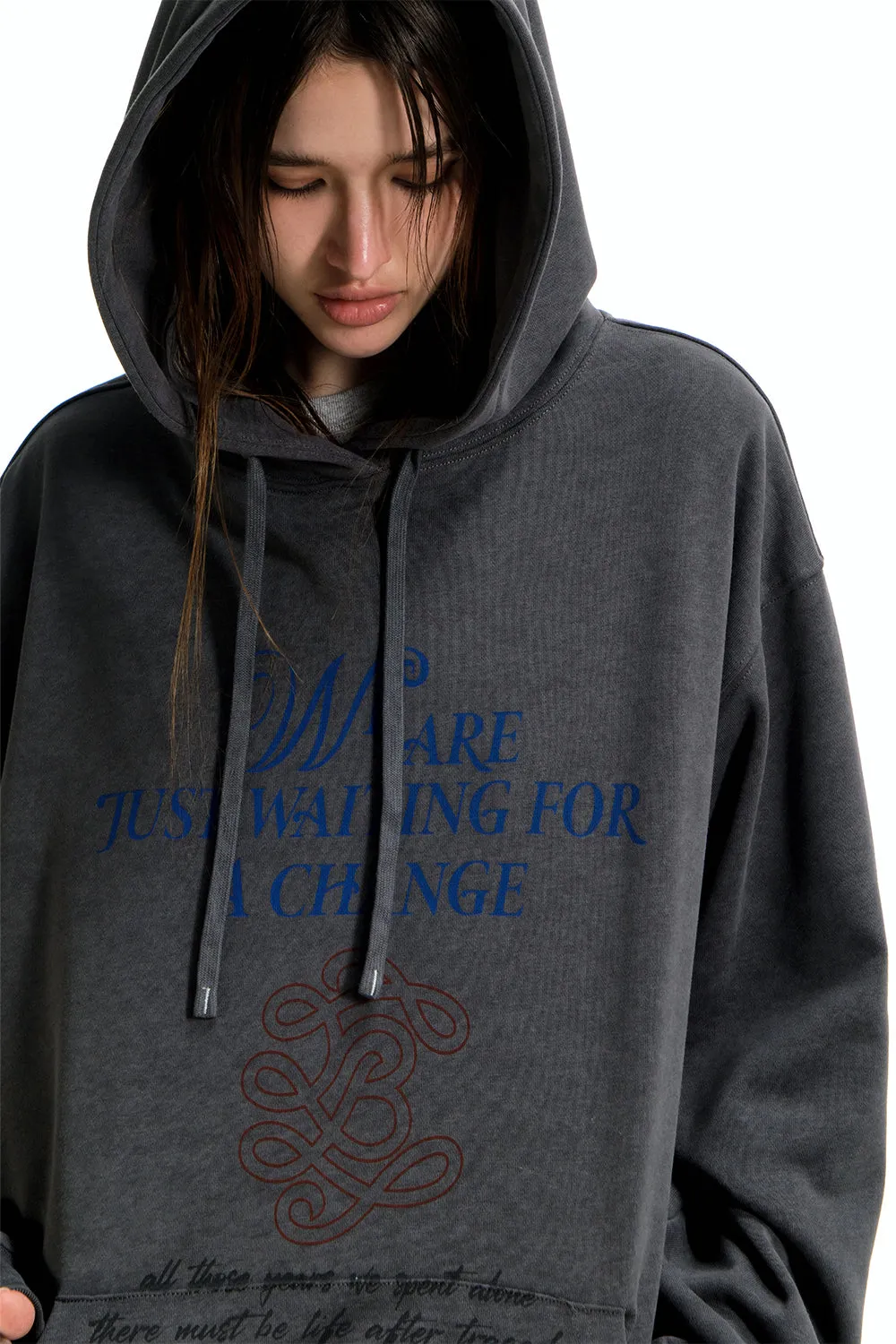 Casual Printed Hoodie