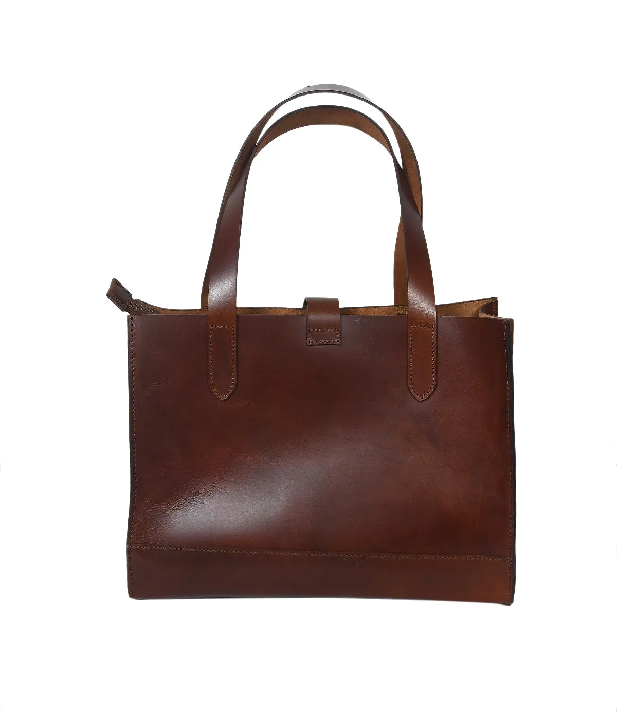 Celtic premium Elegant Brown Leather Tote Bag, Art: BG-1407