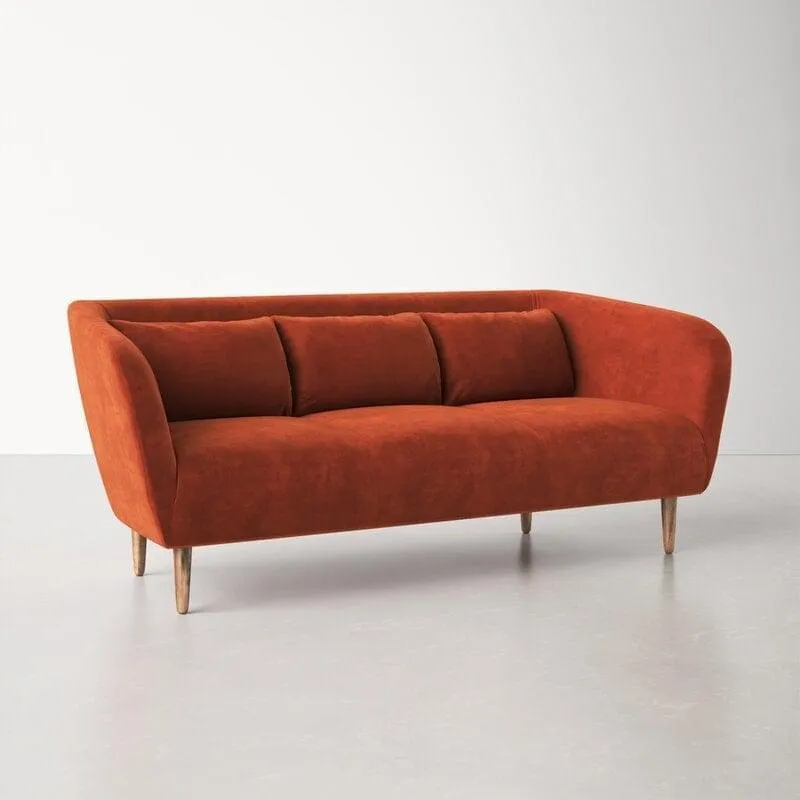 Copy of Fio Burnt Orange 2 Seater Sofa