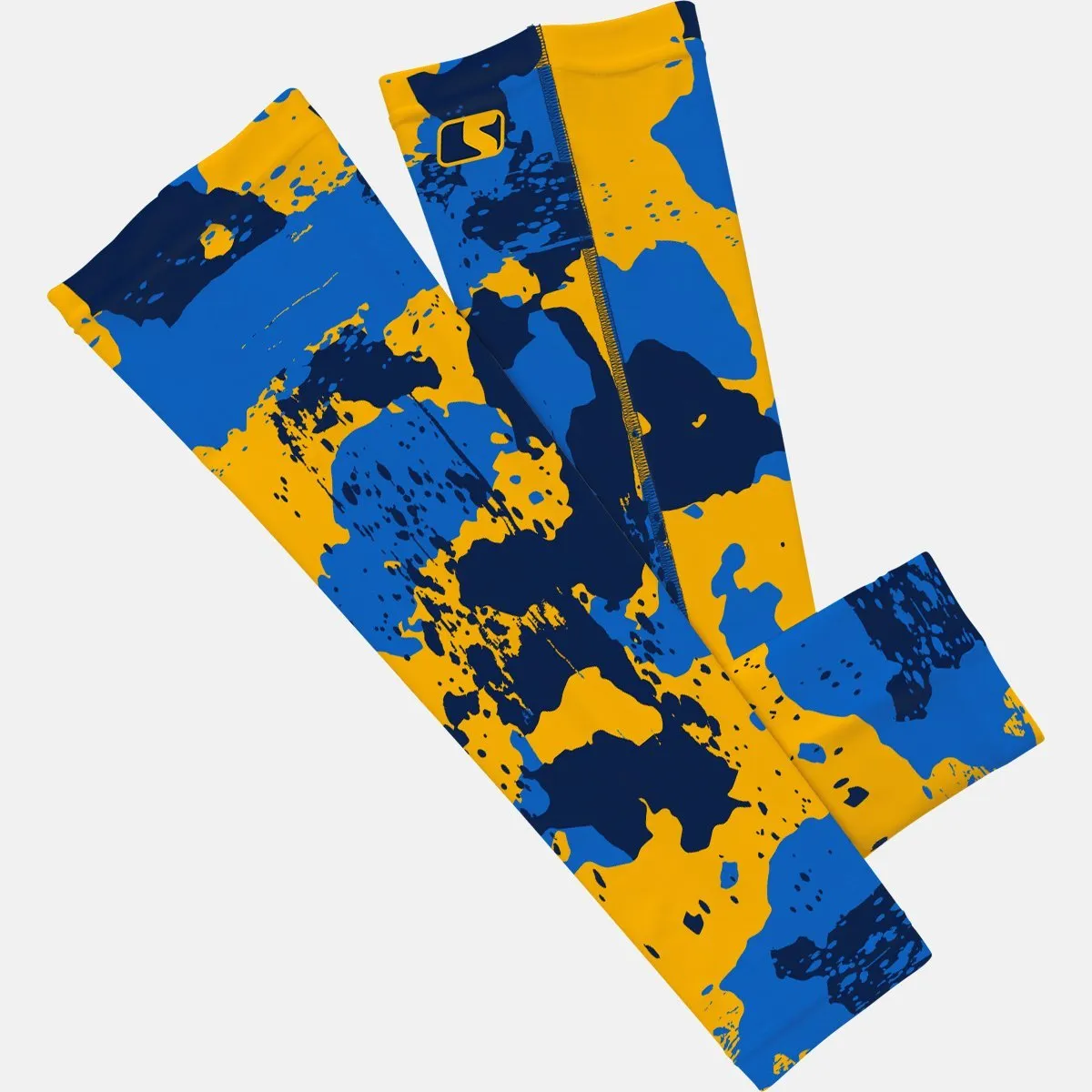 Corrosive Blue Navy Yellow Arm Sleeve