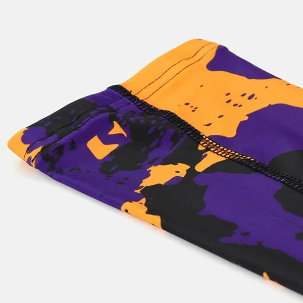 Corrosive Purple Black Yellow Kids Arm Sleeve