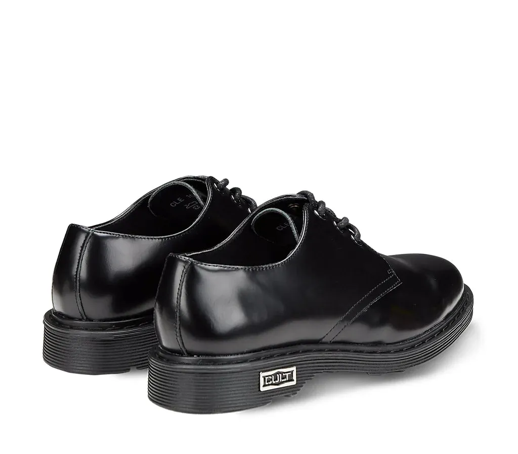 Cult Womens Sabbath 422 Leather Shoe - Black