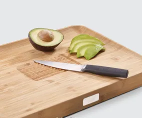 CUT&CARVE™ BAMBOO CHOPPING BOARD