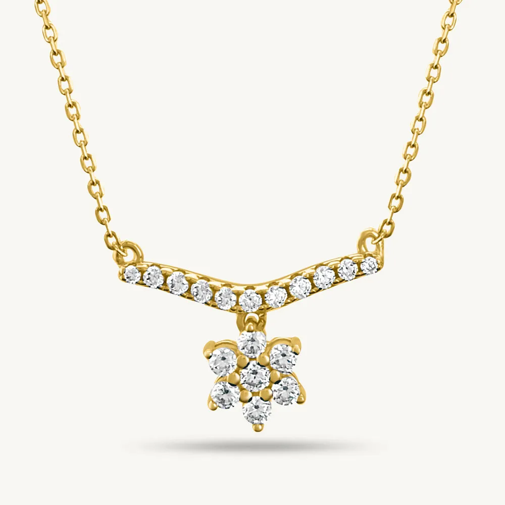 Dakshyani Diamond Mangalsutra | BIS Hallmarked | 18k Gold Vermeil