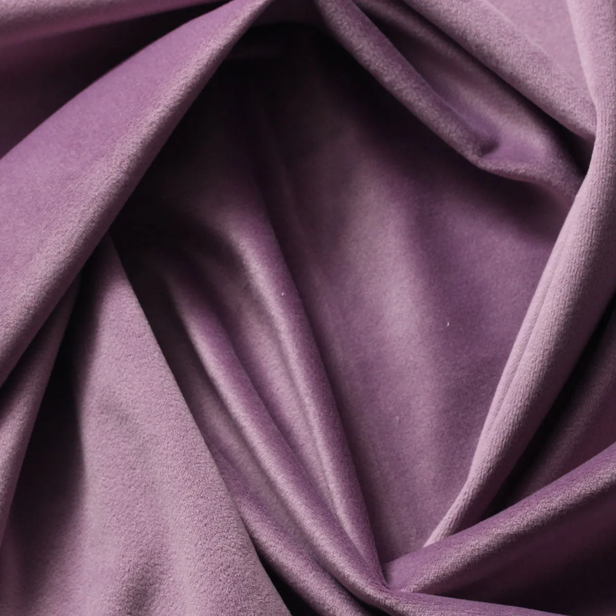 Dark Lavender Camden Velvet Polyester Upholstery Drapery Fabric