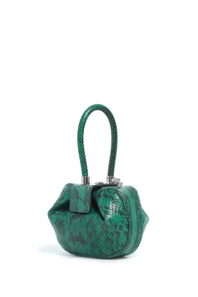 Demi Bag in Emerald Snakeskin