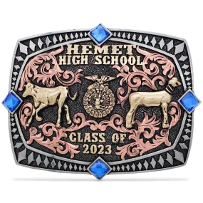 Diamond in the Rough Custom Buckle