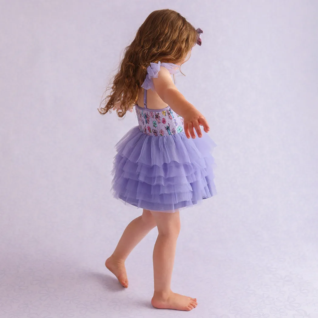 Disney Tropical Angel Tulle Smocked Dress