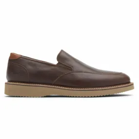 Dunham CLYDE SLIP ON SADDLE BROWN LEA