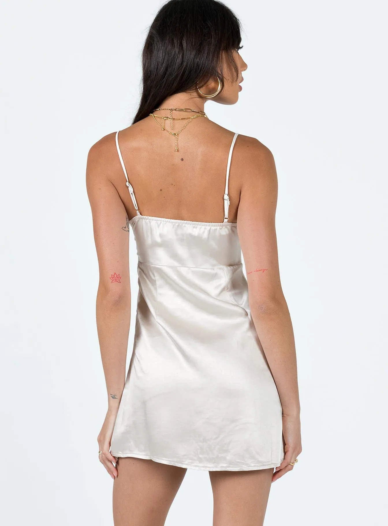 Elona Mini Dress Champagne