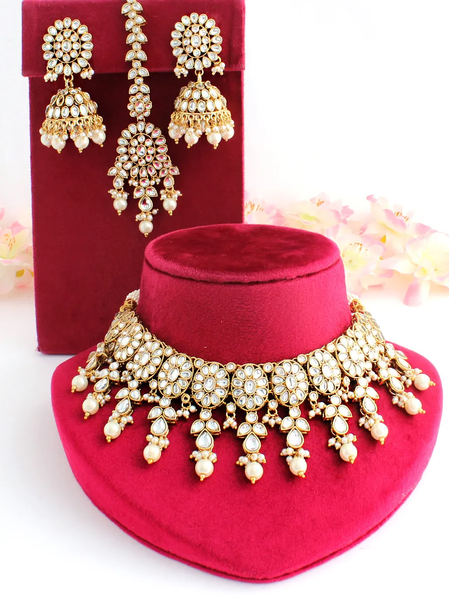 Falak Choker Necklace Set